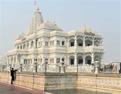 The Prem Mandir in Vrindavan · Free Stock Photo