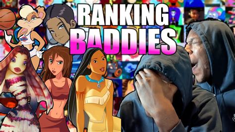 Ranking the BADDEST Cartoon Characters (DOWN BAD) - YouTube