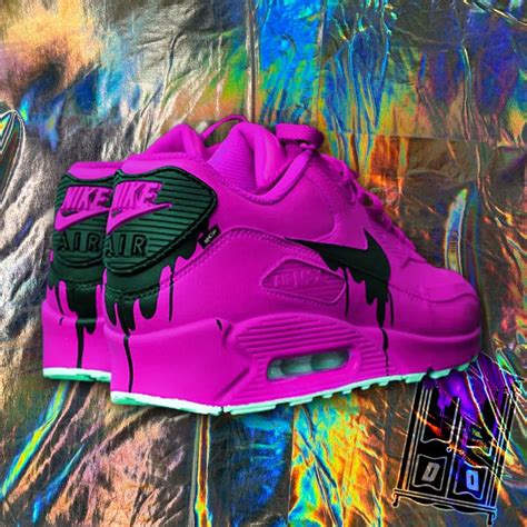 Custom Dripped Out AM90 - Etsy UK en 2024 | Zapatos pintados ...