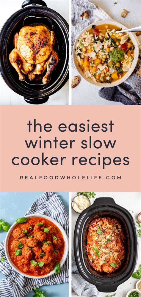 30+ Easiest Winter Slow Cooker Recipes - Real Food Whole Life