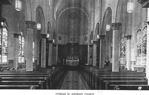 Vintage Johnstown: Interior of St. Anthony Church