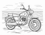 Free Motorcycle Coloring Pages For Kids sketch template
