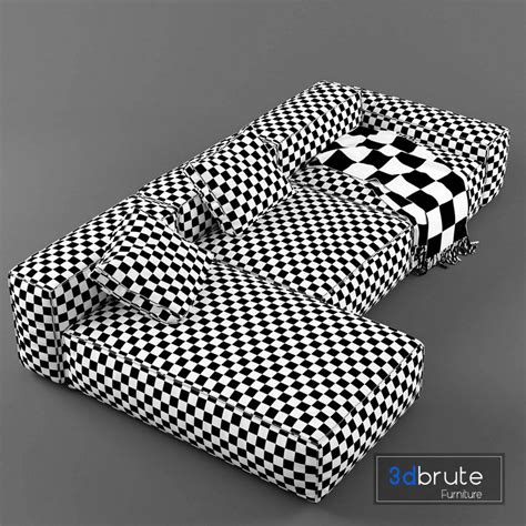 Modern Sofa 03 3d model Buy Download 3dbrute