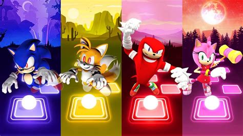 Ghost Sonic VS Ghost Tails VS Boom Knuckles VS Boom Amy || Tileshop ...