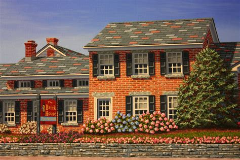 MARK OBERNDORF FINE ART: The Brick House - Wyckoff, NJ