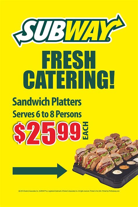 Subway Sandwich Trays Cost | edu.svet.gob.gt