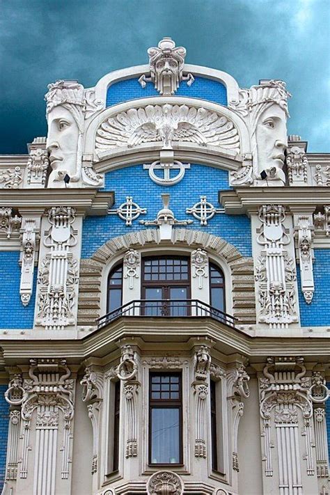 Art Nouveau architecture in Riga, Latvia / secession / architecture / building | Architettura ...