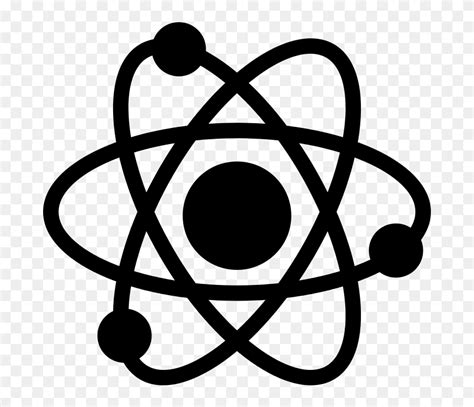 Download Transparent Atom Clipart Black And White - Science Logo Png (#5411739) - PinClipart