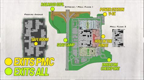 Tarkov: Interchange Map Guide 2022 - Spawns, Exits, Keys & Loot