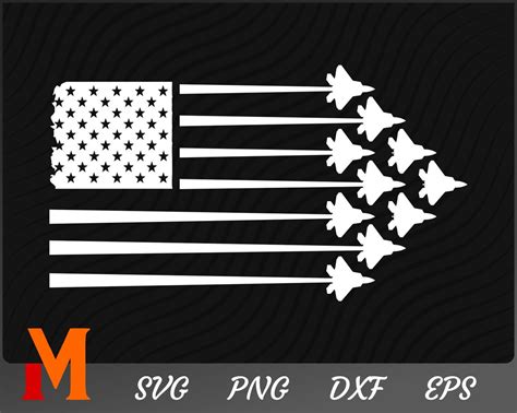 Us Air Force Flying Flag USAF Svg Air Force Svg Armed - Etsy UK