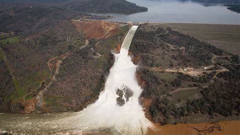 California authorities are worried a potential “wall of water” from the Oroville Dam could ...