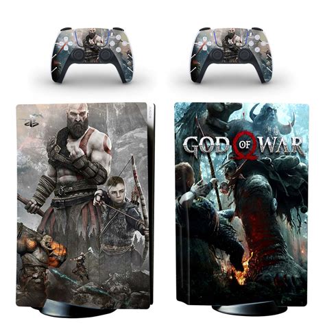 God Of War PS5 Skin Sticker Design 6 - ConsoleSkins.co