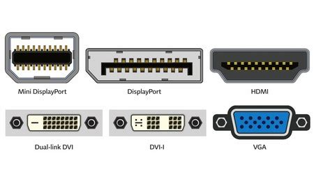 VGA, DVI, HDMI, DisplayPort o USB-C: cómo saber qué cable para monitor ...