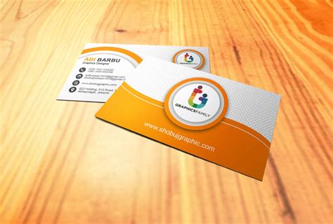 Creative Two Sided Business Card Design – GraphicsFamily