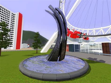 Simming in Magnificent Style: Sculpture Large Wave for CAW