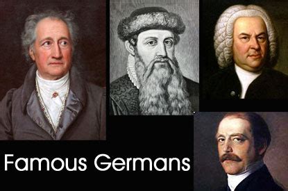 Famous German people - Germany Guide - Eupedia