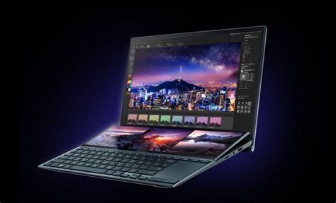 New Asus ZenBook Duo notebooks are dual-screen laptops - Liliputing