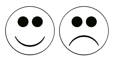 Happy Or Sad Face - ClipArt Best