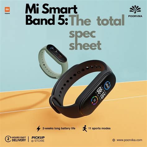 Mi Smart Band 5: The Total Spec Sheet