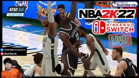 NBA 2K22 Nintendo Switch Gameplay Current Gen - YouTube