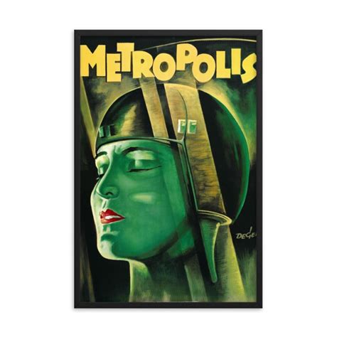 Metropolis 1995 REPRINT poster | EstateSales.org