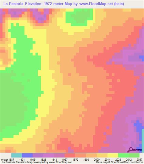 Elevation of La Pastoria,Mexico Elevation Map, Topography, Contour