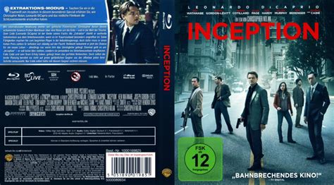 Inception Blu-ray DVD covers (2010) R2 German