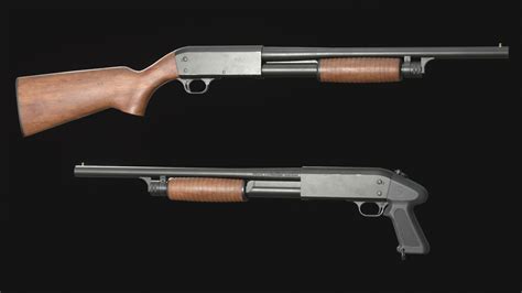 Ithaca Model 37 Shotgun | CGTrader