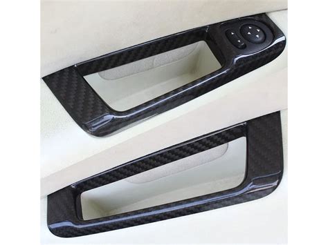 FIAT 500 Interior Door Handle Cover - Carbon Fiber - EU Model