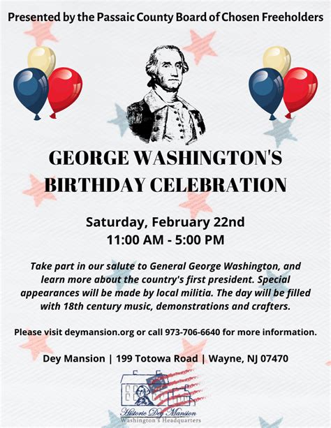 George Washington's Birthday Celebration | TAPinto