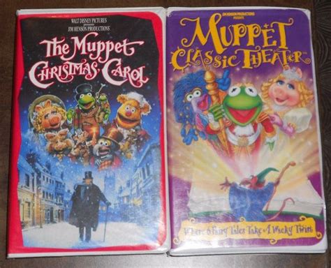 Muppet Classic Theater & The Muppet Christmas Carol by AttackOfTheKillerVHS $7.00 - Muppets ...