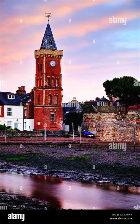 Peters Tower, Lympstone, Devon (managed by the Landmark Trust Stock Photo - Alamy