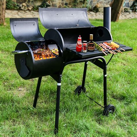 BBQ Grill Charcoal Barbecue Outdoor Pit Patio Backyard Home Meat Cooker ...