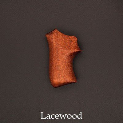 Ruger LCR Fingerless Wood Grip — Badger Custom Grips