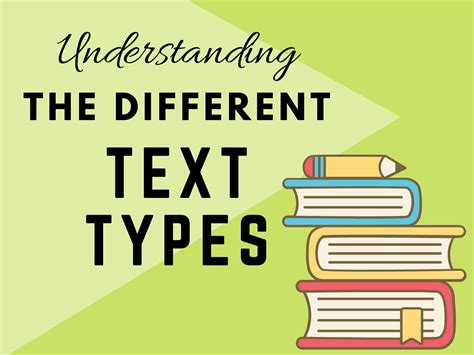 Different types of writing and text types — Literacy Ideas