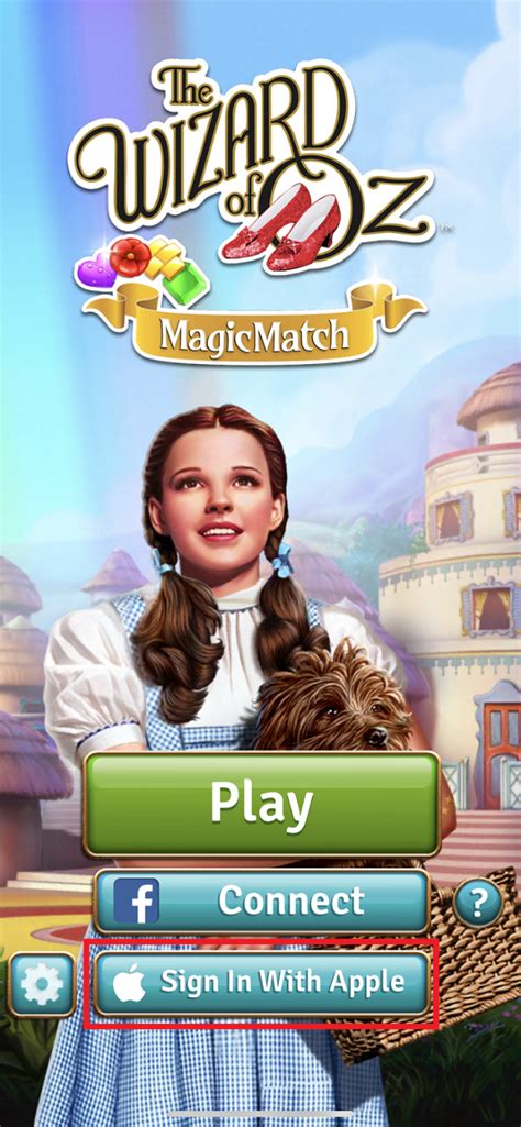 How do I sync my game progress on my iOS device? — Wizard of Oz Magic Match Help Center