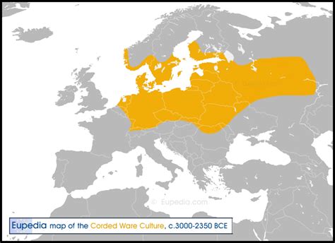 History and genetics of the Corded Ware culture | Culture, History, Map