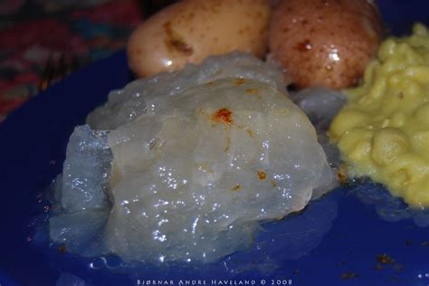 Lutefisk | Sunday dinner. Lutefisk, or Lye Fish. It consists… | Flickr