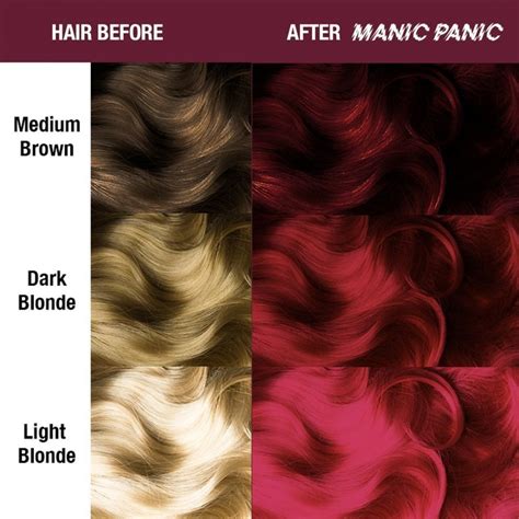 Manic Panic High Voltage Classic Hair Colour 118ml – Vampire Red - Dennis Williams from UK