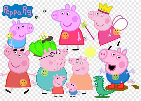 Peppa Pig family illustration, Daddy Pig graphy Animated cartoon, PEPPA PIG, fictional Character ...