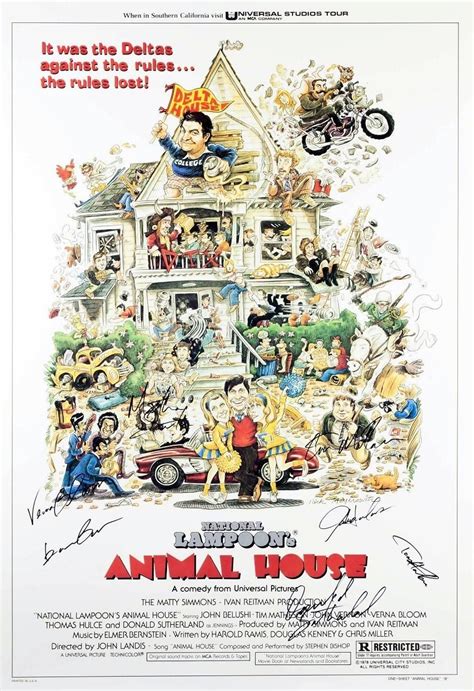 Rick Meyerowitz, "Animal House," poster illustration, 1978 | National lampoon's animal house ...