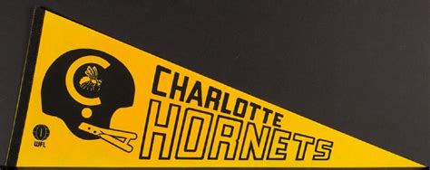 Charlotte Hornets Football WFL 02 | Hornet, Charlotte hornets, New ...