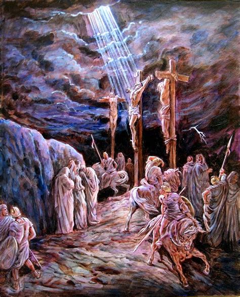 The Crucifixion - Paintings by John Lautermilch - Paintings & Prints, Religion, Philosophy ...