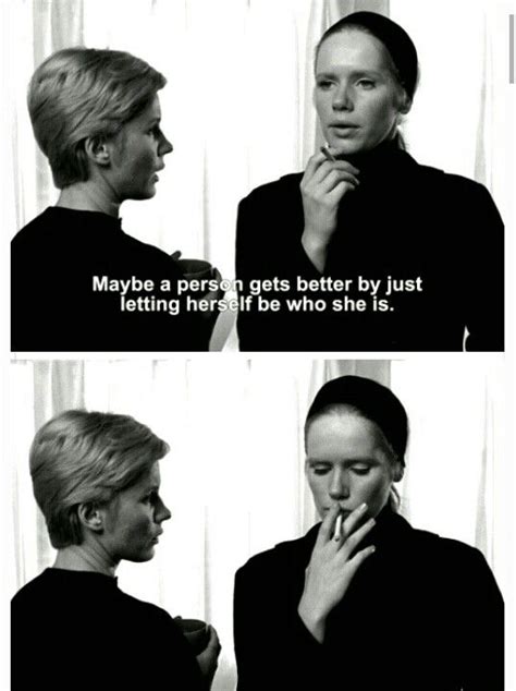 Persona (1966), Ingmar Bergman | Cinema quotes, Movie quotes, Persona 1966