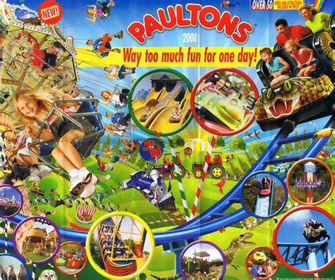 Paultons Park: 2008 Park Map | The 2008 park map shows the p… | Flickr