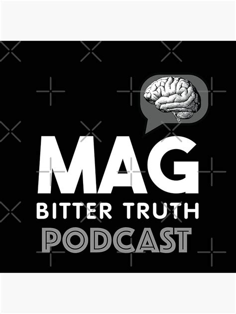 "MAG BITTER TRUTH PODCAST" Sticker for Sale by MAGBITTERTRUTH | Redbubble