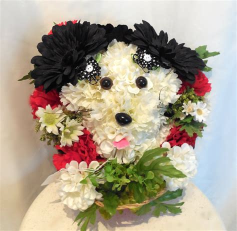 Puppy Dog Flower Arrangement