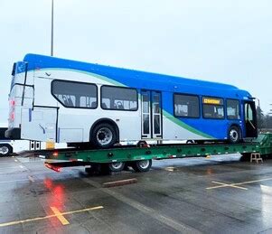 First New Flyer Electric Bus Arrives > Latest News > Lane Transit District