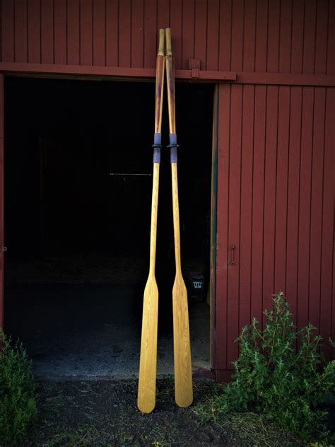 Songbird Oars – Handcrafted wood oars