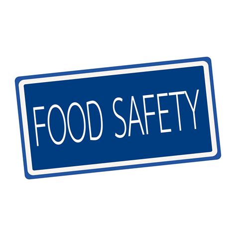 Food Safety White Stamp Text On Blue Free Stock Photo - Public Domain Pictures